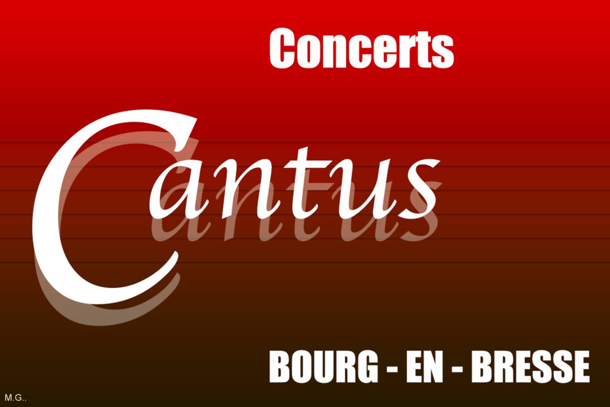 CONCERTS CANTUS